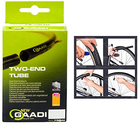 GAADI Fahrradschlauch Dunlop Ventil 40 mm, 5 10317016 111