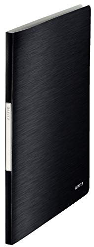 Leitz Sichtbuch Style, A4, PP, 40 Hüllen, satin schwarz