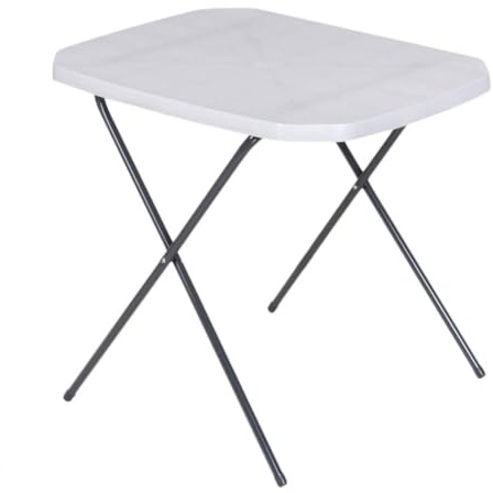 Patio Campingtisch klappbar 70 x 53 cm Stahlgestell | platzsparend max. Belastung 20 kg