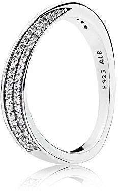 Pandora Damen-Ringe 925 Sterlingsilber mit '- Ringgröße 50 (15.9) 197136CZ-50