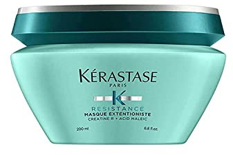 Kérastase Haarmaske für langes und geschädigtes Haar, Kräftigend und stärkend für mehr Glanz, Masque Extentioniste, Résistance, 200 ml