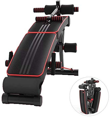 Hantelbank, Hantelbank, verstellbare Trainingsbank, Bauchmuskeltraining, Rückenbrett, Home-Kick-Abschnitt, Bauchmaschine, Hantel-Hantelbank