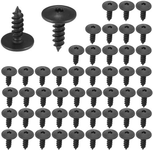 Taiyyi Blechschrauben 50 Stück Torx Flachkopfschrauben M5x16mm