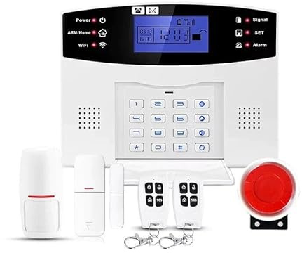 Q-AQ5 Smart Alarm System Home Office Wireless GSM Security WiFi