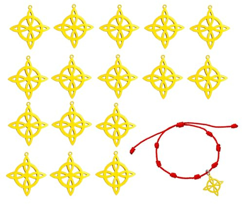 Only faith Ciondoli esoterici per bigiotteria in acciaio inox ciondoli Amuleti nodo di strega albero di vita mano di fatima