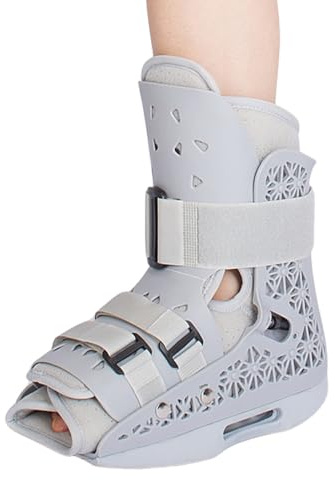 Mathgetin Air Cam Walking Fracture Boot, Medical Short Orthopaedic boot for Broken Foot Sprained Ankle, Inflatable Walker Brace for Post-Op Support (M)
