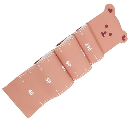 Abaodam Wandaufkleber mit Wachstumstabelle für Die Körpergröße Einfach Anzubringen und Zu Lesen für Kinderzimmer für Jungen und Mädchen 1 Stück