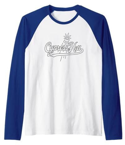 Cypress Hill Dodgers Leaf Raglan Baseball Tee
