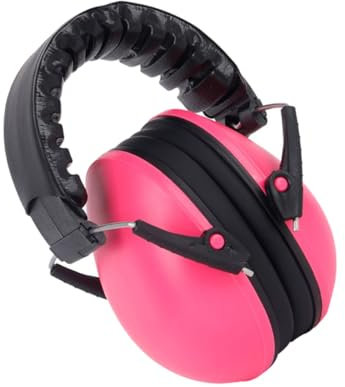 Tofficu 1 Pz Cuffie Antirumore Regolabili per Paraorecchie Rumore Colorati per Studio Comfort Ottimale per Adulti Adatte Concerti Colore Casuale