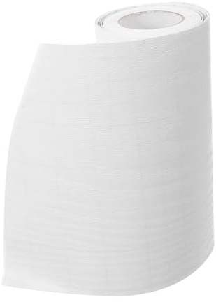 GETAJGHSD 5m Battiscopa Flessibile Adesivo Per Pareti Battiscopa Autoadesivo Modanatura Decorativa in Pvc Di Casa Soffitto e Superfici Lisce Come Vernice Al Legno Ceramica Piastrelle