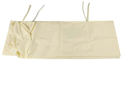HpLive Housse de protection en tissu 420D pour store banne à bras articulé, imperméable, résistante aux intempéries, beige (5 mètres)