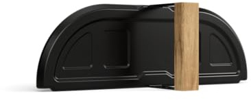 Gozney Dome (Gen 2) Pizza Oven Door for Smoking & Slow Roasting, Twin-Walled Insulated Pizza Oven Door with Cutouts for Meat Probes