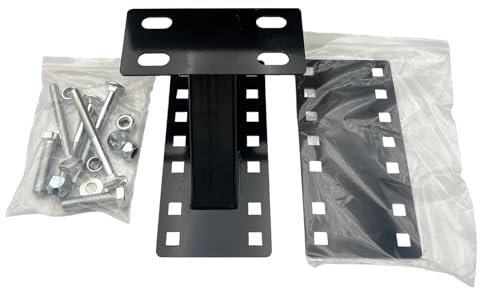 Generisch Supporto per ruota di ricambio per rimorchio – Supporto per pneumatici in acciaio al carbonio per carichi pesanti – Supporto per ruote di ricambio per | Per camion rimorchio trasporto