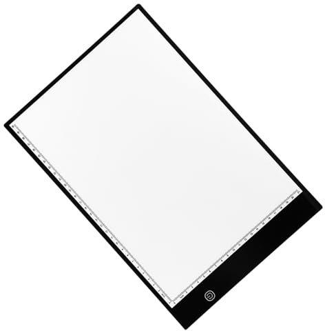 Yctze Scatola Luminosa A4 per Lavagna Luminosa a LED - Blocco da Disegno per Stencil Ultrasottile per Arte del Tatuaggio, Design, Animazione e Altro Ancora