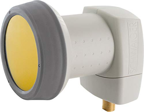 Schwaiger extrem hitzebeständig Sun Protect Single-LNB hellgrau