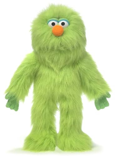 Green Monster, Hand Puppet, by Silly Puppets, 35cm