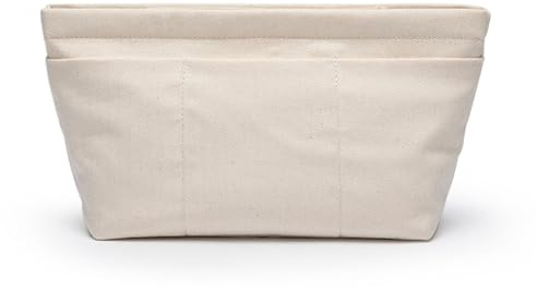 YONBEN Organiseur de sac à main fourre-tout - Organiseur de sac à main - Doublure de sac à main - Séparateur de sac (L - avec fermeture éclair)