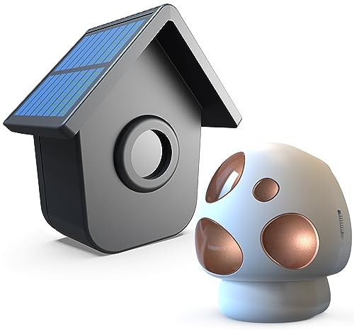 Solar-Auffahrtsalarm mit Einer Reichweite von 800 m–1 Empfänger+1 Sensoren | Wetterfester, Kabelloser Bewegungssensor Und Detektor FüR Den AußEnbereich