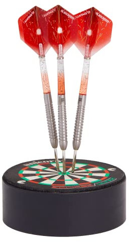 Unicorn Darts Station | Mini Dartboard Darts Holder | Sisal with Steel Surround | 10 cm Diameter