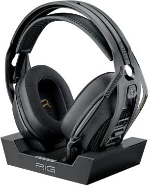 RIG 800 PRO HD Wireless Headset and Multi-Function Base Station - Compatible with PC, Mac, PS5, PS4 - with Dolby Atmos 3D Surround Sound for Windows 10/11 PCs (NOT Compatible with Xbox) (Renewed)