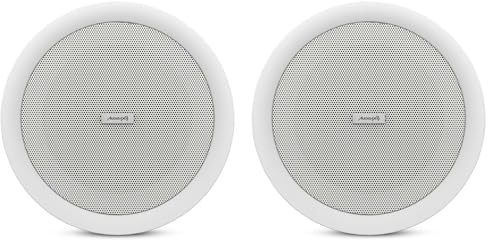 Audibax CM608L-BT Altavoces Techo Blancos Bluetooth Empotrables 2 Vías 2 x 30W 6,5