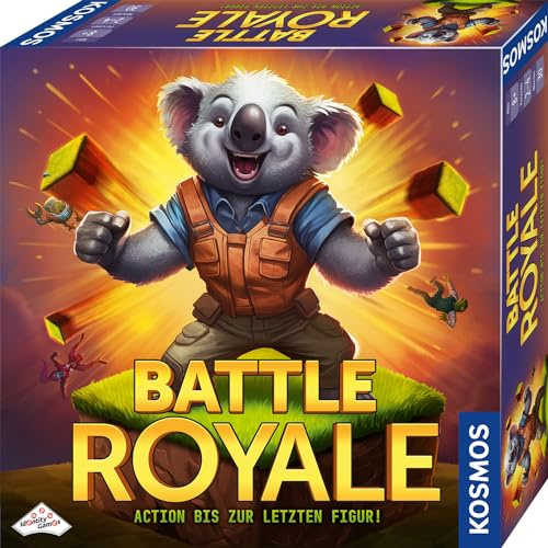Kosmos Battle Royal, Action bis zur letzten Figur! | Familienspiel für 2-4 Personen ab 8 Jahren mit besonderen Action-Gimmicks