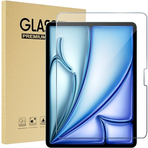ProCase 1 Pieza Protector de Pantalla para iPad Air 11 pulgadas 2026 (M4)/2025 (M3)/2024 (M2), Vidrio Templado Claro