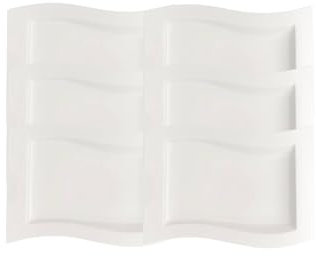 Villeroy & Boch New Wave Gourmetteller 33 x 24 cm Set6