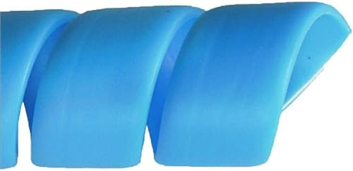Codulu 20 mm Hülse, Drahtschutz, Spiralschlauch, Kabelschutzleitung, PP-überzogen, Kabelleitung, Schutzhülle, Drahtmanagement, 2 m, Blau, 1 Stück
