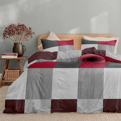 Dreamzie Copripiumino 220x240 Flanella con 2 Federe 80x80