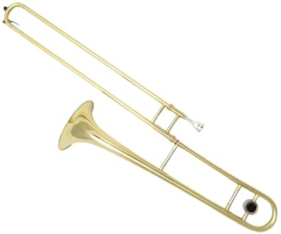 Professionelles Alt Messingrohr B Flat Lack Gold Spielübungsinstrument Standardinstrument Posaune