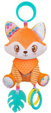 3. Multifunctional Toy with Plush Animals Sound Effects & Visual Engagement for Newborn Learning & Comfort Colorful Crib Mobile Animals
