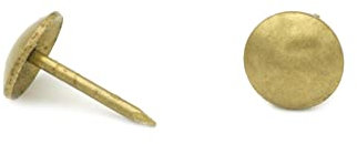Polsternägel Altmessing Hell 100 1/3 250 Stück 9,5mm