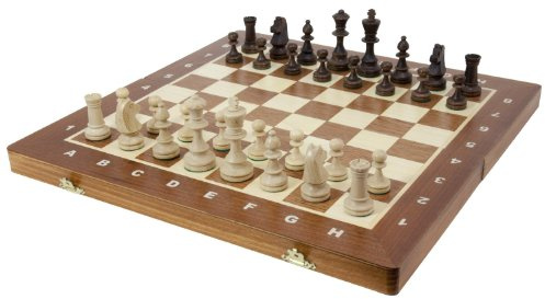 Albatros 1333 - Turnier-Schachspiel nach Staunton 4, 42 x 42 cm