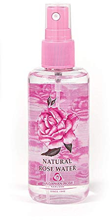 Acqua di rose Bulgarian Rose Signature - 100% naturale - Vitamine B, C ed E - Antibatterico - Anti-età - Tutti i tipi di pelle - Pelle sensibile - Cruelty Free - 100 ml.