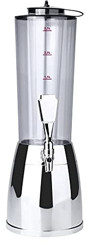 Dispensador de Cerveza Dispensador De Cerveza De 2,5 L, Máquina De Torre De Cerveza, Dispensador De Bebidas, Tubo De Hielo For Vino, Agua, Jugo, Accesorios De Bar For El Hogar