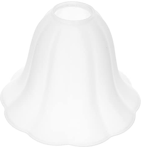 OSALADI Glaslampenschirm Retro Glockenform E27 Leichte Lichtabdeckung Für Tischlampe Deckenventilator Wohnzimmer Schlafzimmer Esszimmer