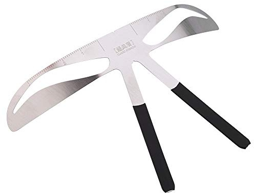 augenbrauen schablone, Modèles de Formes de Sourcils, Tampon à Sourcils, Kit de Pochoir à Sourcils pour les Débutants, Pochoir à Sourcils Règle à Sourcils (sourcil classique)