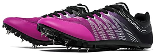Atletismo Picos Zapatos Prueba Niños Hombres Mujer,Zapatillas de 7/8 Clavos,Spikes Atletismo para Pista,Antideslizantes,Atletismo para Velocidad Sprint,con pinchos Sprint para Salto De Altura,35-45 EU