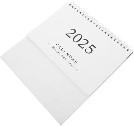 NUOBESTY Tischkalender 2025 Chinesischer Mondjahresplaner Feng-shui-kalender Für Das Büro Standfunktion