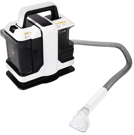 Shampouineuse Canape 450W Shampouineuse Tapis 2 Réservoirs D'eau Aspirateur Shampouineuse Nettoyeur Canapé Tissu Avec Poignée Machine à Nettoyer,Pour Le Nettoyage De Canapés, Tapis, Rideaux