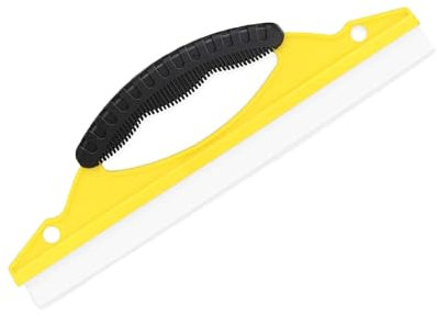 Car Squeegee Silicone Glass Drying Blade - 30CM Flexible Water Wiper for Windscreen and Bathroom Window Cleaning