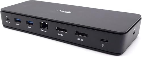 i-tec Thunderbolt4 2x Display Docking Station Gen3, 7x USB, 2.5 GLAN + Power Delivery 92W