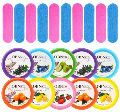 10 Stück Nagellackentferner-Pads, Nail Polish Remover Wipes, Reinigungspads zur Anwendung auf dem Naturnagel, Mit 10 Nagelfeilen Geeignet für die Lufttrocknung wasserbasierter
