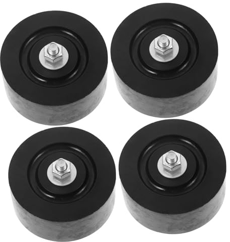 NUOBESTY 4 Piezas Almohadillas Antivibración De Goma Para Aire Acondicionado Almohadilla De Condensador Soporte Prueba De Golpes Para Amortiguación Exterior