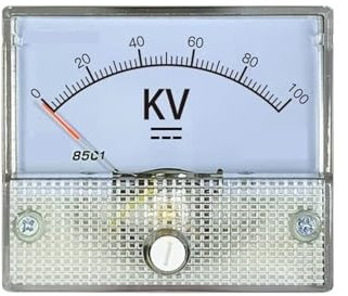 MRVAKDYDI Pannello amperometrico Amperometro, 85C1 Voltmetro analogico CC 5KV-200KV(30KV And Resistance)
