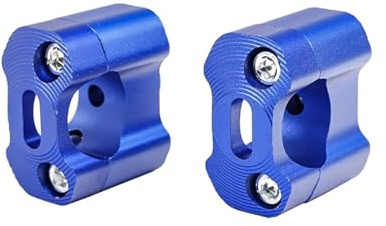 CNC Motorcycle Universal HandleBar Handle Fat Bar Risers Mount Clamp Adaptor 22mm 28mm For Pit Dirt Bike Accessories Moto Risers