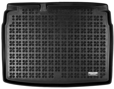 AZUGA Gummi-Kofferraumwanne für VW Golf 5/VW Golf 6 | vertiefter/unterer Boden. hoher Rand, rutschfest, wasserdicht, Premium Kofferraummatte passgenau, TPE-Gummi, AZ12000169