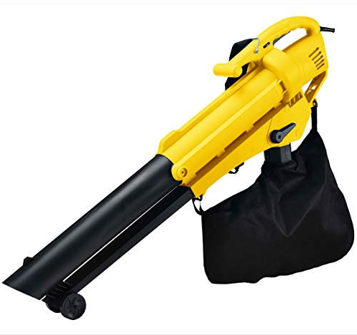 Syntrox Germany XXL 3000 Watt Comfort 3 in 1 Laubsauger Laubbläser Häcksler mit Fangsack