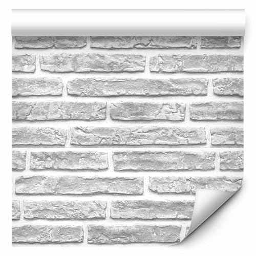 murando - Fototapete selbstklebend Steinwand Steinoptik, Schlafzimmer | Selbstklebend ohne Kleister, Full HD Druck, ideal fürs Wohn- oder Schlafzimmer, schnelle Montage, lichtbeständig, geruchsfrei